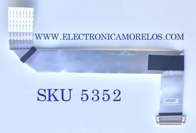 CABLE LVDS PARA MONITOR  LG (1pz) “NUEVO“ / NUMERO DE PARTE EAD65145014 / MODELO 22BL450YB